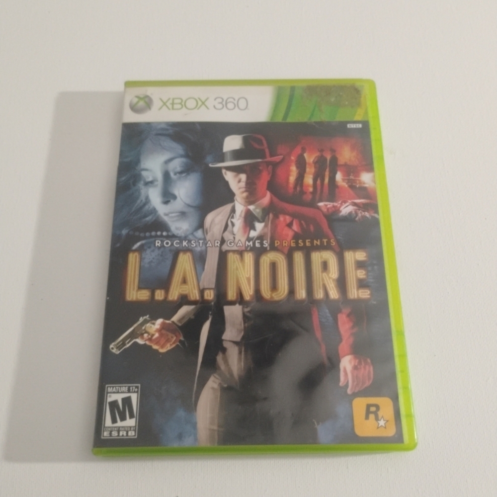 L.A. Noire Xbox 360 Game Case